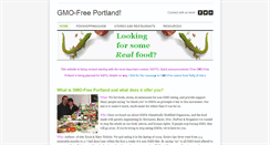 Desktop Screenshot of gmofreeportland.com