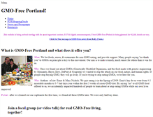 Tablet Screenshot of gmofreeportland.com